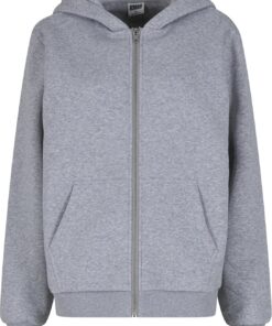 Urban Classics Capucha Suave Mujer con Cremallera Mujer Capucha con Cremallera Negro Regular