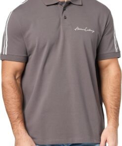 Armani Exchange Signature Logo Polo Polo con Logotipo Distintivo Hombre