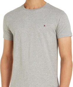 Tommy Hilfiger Camiseta Manga Corta Hombre Core Stretch Slim Fit