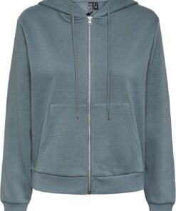 PIECES Hoodie PCCHILLI Zip-UP