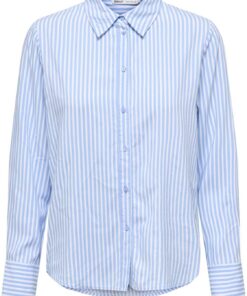 ONLY Onlberit Life L/S Shirt Wvn Camisa de Manga Larga para Uso Diario para Mujer