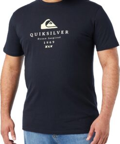 Quiksilver First Fire - Camiseta para Hombre (Paquete de 1)