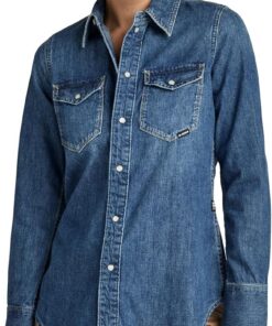 G-Star Slim Western Shirt LS Wmn Camiseta Mujer