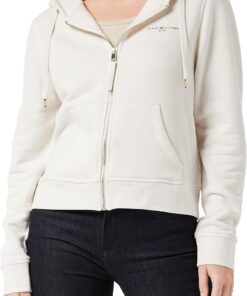 Tommy Hilfiger Sudadera con Cremallera Mujer Hoodie 1985
