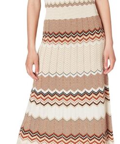 Morgan Robe Rayures Jacquard Rmjini Vestimenta Casual Mujer