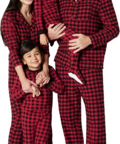 Amazon Essentials Conjuntos de Pijama Familiares para Navidad a Juego