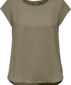 Only Onlvic S/S Solid Top Noos Ptm Camiseta Mujer
