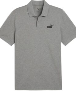 Puma ESS No. 1 Logo Pique Polo Puma Polo de piqué Essentials con Logo n.º 1 Hombre L, New Navy Blue Hombre