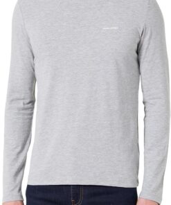 Pepe Jeans M Basic Logo Stretch L/S Camiseta Hombre (Pack de 1)