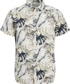 Jack & Jones Jjhawaii AOP Shirt SS Jjhawaii AOP Shirt SS Hombre (Pack de 1)