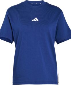 adidas Women's Camiseta Essentials Cotton 3 Bandas