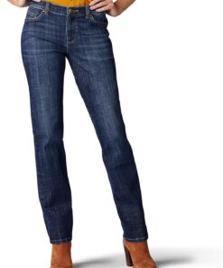 LEE Women's Relaxed Fit Straight Leg Jean Jeans