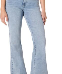 Amazon Essentials Vaqueros Acampanados de Tiro Alto, Favorecedores y Muy Elásticos Mujer