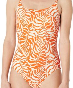 Amazon Essentials Mujer Bañador Entero con Tirantes Finos