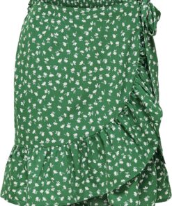 Only Onlolivia Wrap Skirt Wvn Noos Falda Mujer