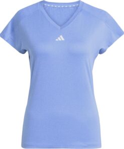 adidas Women's Camiseta AEROREADY Train Essentials Minimal Branding V-Neck