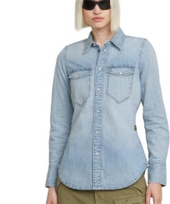 G-Star Slim Western Shirt LS Wmn Camiseta Mujer