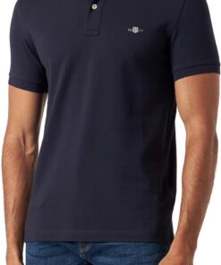 GANT Slim Shield SS Pique Polo Camisa de Polo Hombre