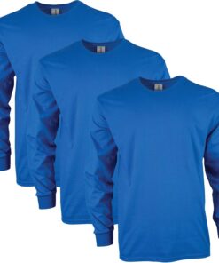 Gildan Camiseta de Manga Larga, de Ultra Cotton, Estilo G2400, Camiseta para Hombre