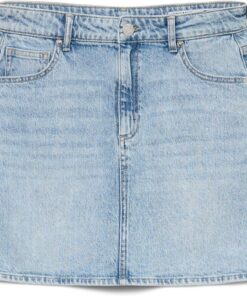 Vero Moda Vmtessa HR Short Dnm Skirt Mix Ga Noos Falda Vaquera Mujer (Pack de 1)