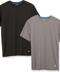 Amazon Essentials Hombre Camiseta Técnica, Rendimiento Deportivo (Disponible en Tallas Grandes y Largos Especiales)