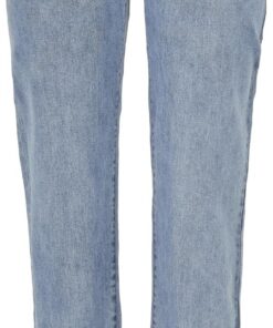 Urban Classics Pantalones Vaqueros Rectos de Cintura Baja para Mujer - Pantalones Mujer