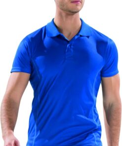 Asioka 08/13 Polo Técnico Liso de Manga Corta Unisex Adulto (Pack de 1)