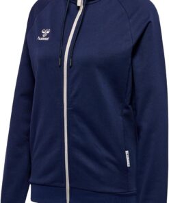 hummel Hmlmove Grid Cot. Zip Hoodie Woman Sudadera con Capucha Mujer