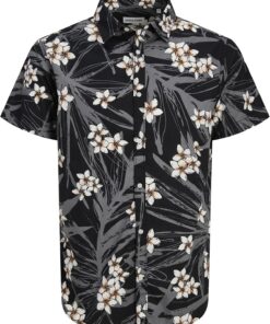 Jack & Jones Jjhawaii AOP Shirt SS Jjhawaii AOP Shirt SS Hombre (Pack de 1)