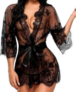 Avidlove Lingerie for Women Naughty with Garter Belts Lace Sexy Bra and Panty Sets Teddy Babydoll Outfits
