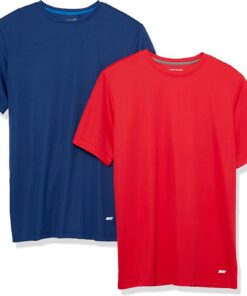 Amazon Essentials Hombre Camiseta Técnica, Rendimiento Deportivo (Disponible en Tallas Grandes y Largos Especiales)