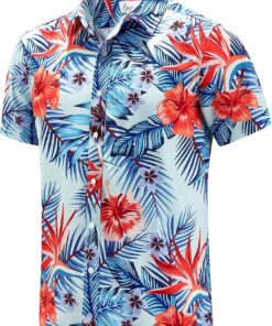 EUOW Camisa Abotonada para Hombre