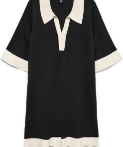 VERO MODA Vmoli 7/8 V-Neck Dress Vmoli Vestido de Cuello en V 7/8 Mujer (Pack de 1)