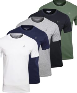 JACK & JONES T-Shirt 5-Pack Logo O-Neck T-Shirt