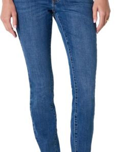 Amazon Essentials Mujer Vaqueros Ajustados Estilizados de Tiro Alto