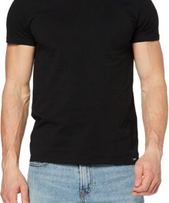 Lee Twin Pack Crew Camisetas Hombre (Pack de 2)