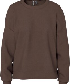PIECES Women's Pcchilli LS Loose Sweat Noos BC Sweatshirt (Pack of 1)