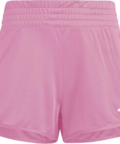 Adidas Pantalones Cortos de Punto de Talle Alto Pacer Essentials - Pantalones Cortos Mujer