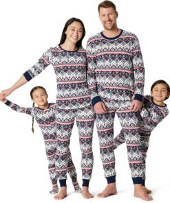 Amazon Essentials Conjuntos de Pijama Familiares para Navidad a Juego