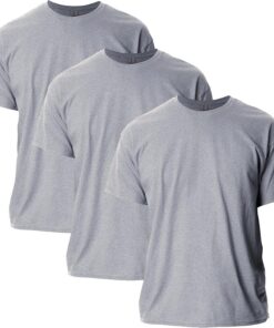 Gildan Camisetas de Tripulación, Paquete Múltiple, Estilo G1100 Camisetas de tripulación, Paquete múltiple, Estilo G1100 Hombre (Pack de 12)