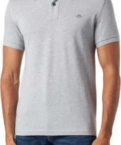 GANT Slim Shield SS Pique Polo Camisa de Polo Hombre