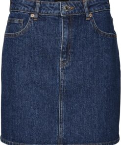 Vero Moda Vmtessa HR Short Dnm Skirt Mix Ga Noos Falda Vaquera Mujer (Pack de 1)