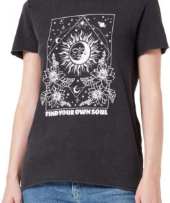 Camiseta Estampada de Mujer de Manga Corta con Cuello Redondo y diseño Impreso Short Sleeve ONLLUCY.