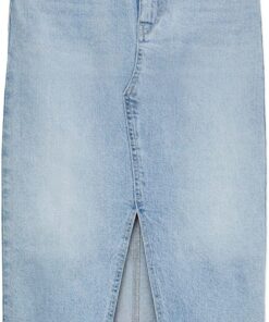 VERO MODA Denim Skirt VMVERI High Waist Midi Skirt