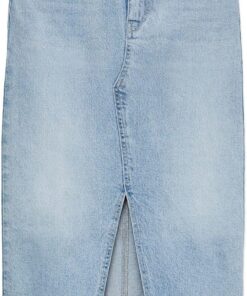 VERO MODA Denim Skirt VMVERI High Waist Midi Skirt