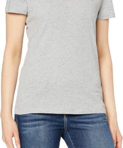 Tommy Hilfiger Camiseta de manga corta Mujer Heritage con cuello redondo