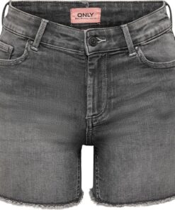ONLY Denim Shorts ONLBLUSH Mid Waist Regular Fit Denim Shorts