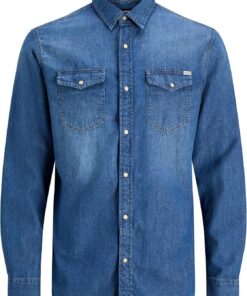 JACK & JONES Denim Shirt Comfort Fit Denim Shirt