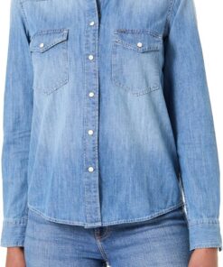 Pepe Jeans W Denim Shirt Camisa para Mujer