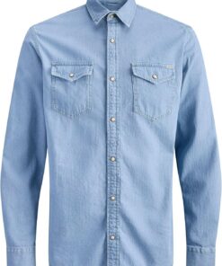 Jack & Jones Jjesheridan Shirt L/S Noos Camisa Hombre (Pack de 1)